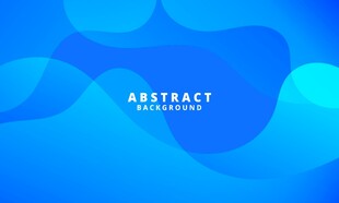 蓝色渐变抽象矢量背景