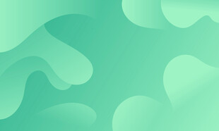 绿色波浪矢量背景