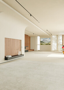 现代直播间背景效果图