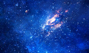 巨幅宇宙星空背景墙