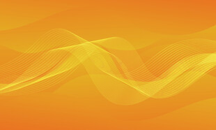 橙色科技线条矢量背景