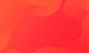 红色曲线抽象矢量背景