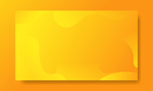 黄色科技曲线抽象矢量背景