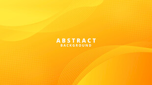 黄色几何抽象矢量背景