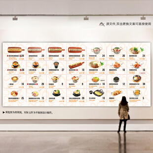 单品点餐展板