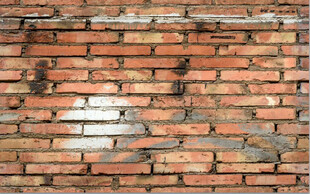 高清红砖砖墙背景墙