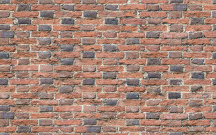 高清红色砖墙背景墙