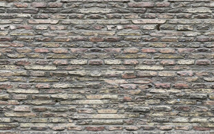 高清灰色砖墙背景墙