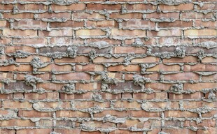 高清红砖砖墙背景墙