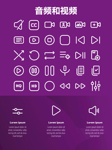 音频和视频UI