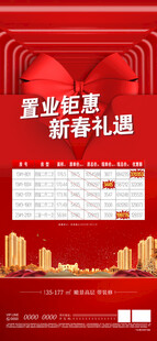 元旦朋友圈海报