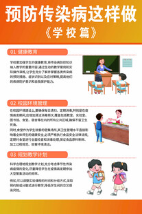 预防传染病这样做学校篇