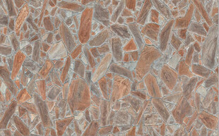 高清红褐色石墙纹理