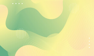 黄绿色渐变抽象矢量背景