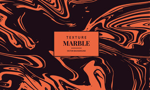 橙色酸性流体矢量背景