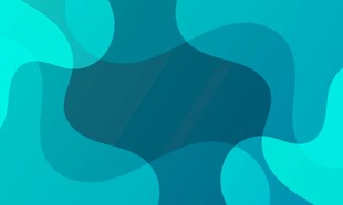 绿色波浪抽象背景