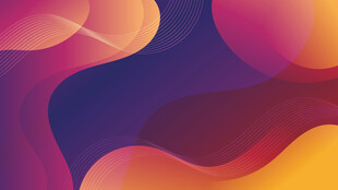 橙红渐变抽象矢量背景