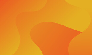 黄色渐变波浪矢量背景