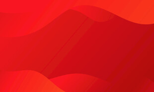 红色曲线矢量背景