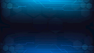 深蓝色几何矢量背景