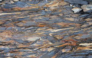 高清斑驳彩色岩石纹理