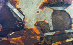 高清斑驳褐色锈迹纹理