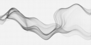 大小圆点飘带半透明玻璃贴膜