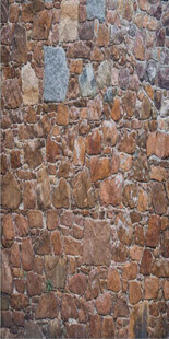 高清褐色斑驳石墙背景墙