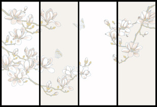 写意花鸟壁纸壁画装饰画