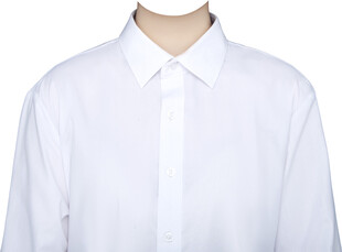 女白色衬衫 证件照衬衫衣服素材