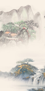 现代 中式新品玄关 TIF分层