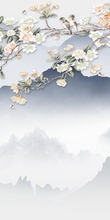 高端 意境中式玄关 TIF分层