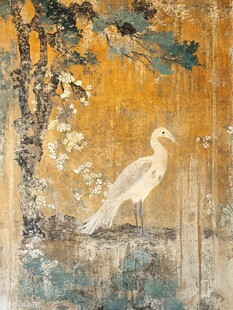 花鳥仙鶴圖 仙鹤花鸟CAD图库图片下载_红动中国