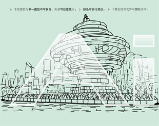 青岛五四广场五月的风雕塑