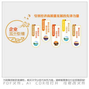 企业五个引领