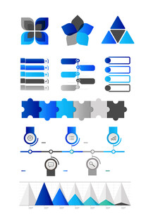 ppt数据信息图集合
