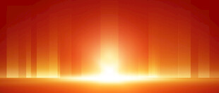 通用红色发光喜庆年会颁奖舞台背