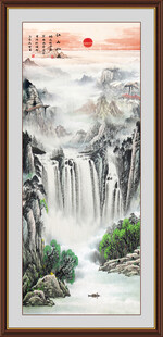 玄关山水画