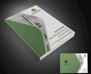 绿色浴室画册封面