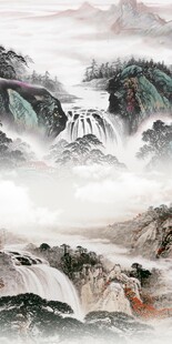 中式 意境高档玄关 TiF分层