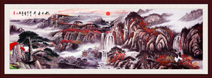 国画山水画