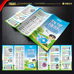 预防甲型H1N1流感三折页