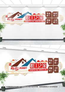 职工之家文化墙
