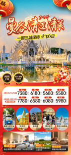 一国三城探秘春节海报