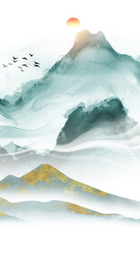 现代 清晰中式玄关 tif分层