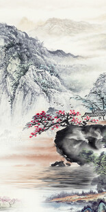 国风 大气高档玄关 tif分层