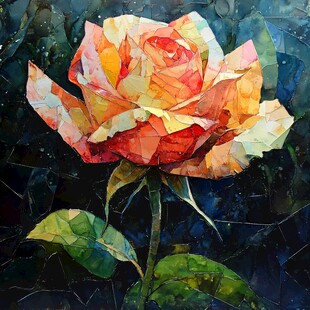 花抽象画素材-花抽象画图片-花抽象画设计模板-昵图网