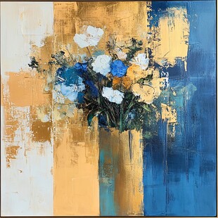 抽象油画花素材-抽象油画花图片-抽象油画花设计模板-昵图网