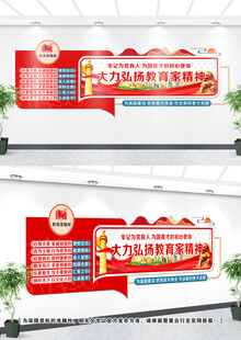 教育家精神文化墙