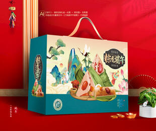 粽子礼盒 端午包装